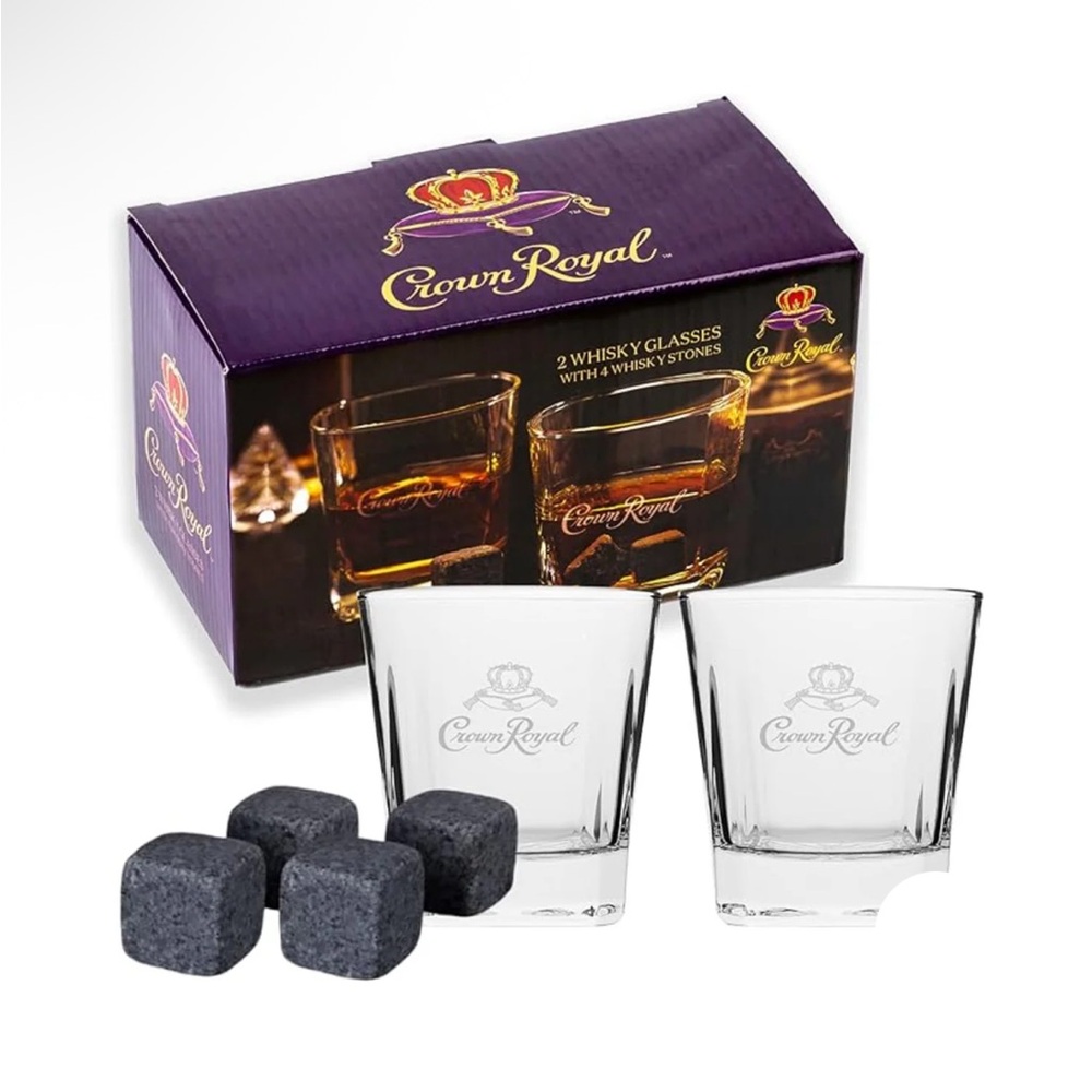 Crown Royal Whisky Glass Set